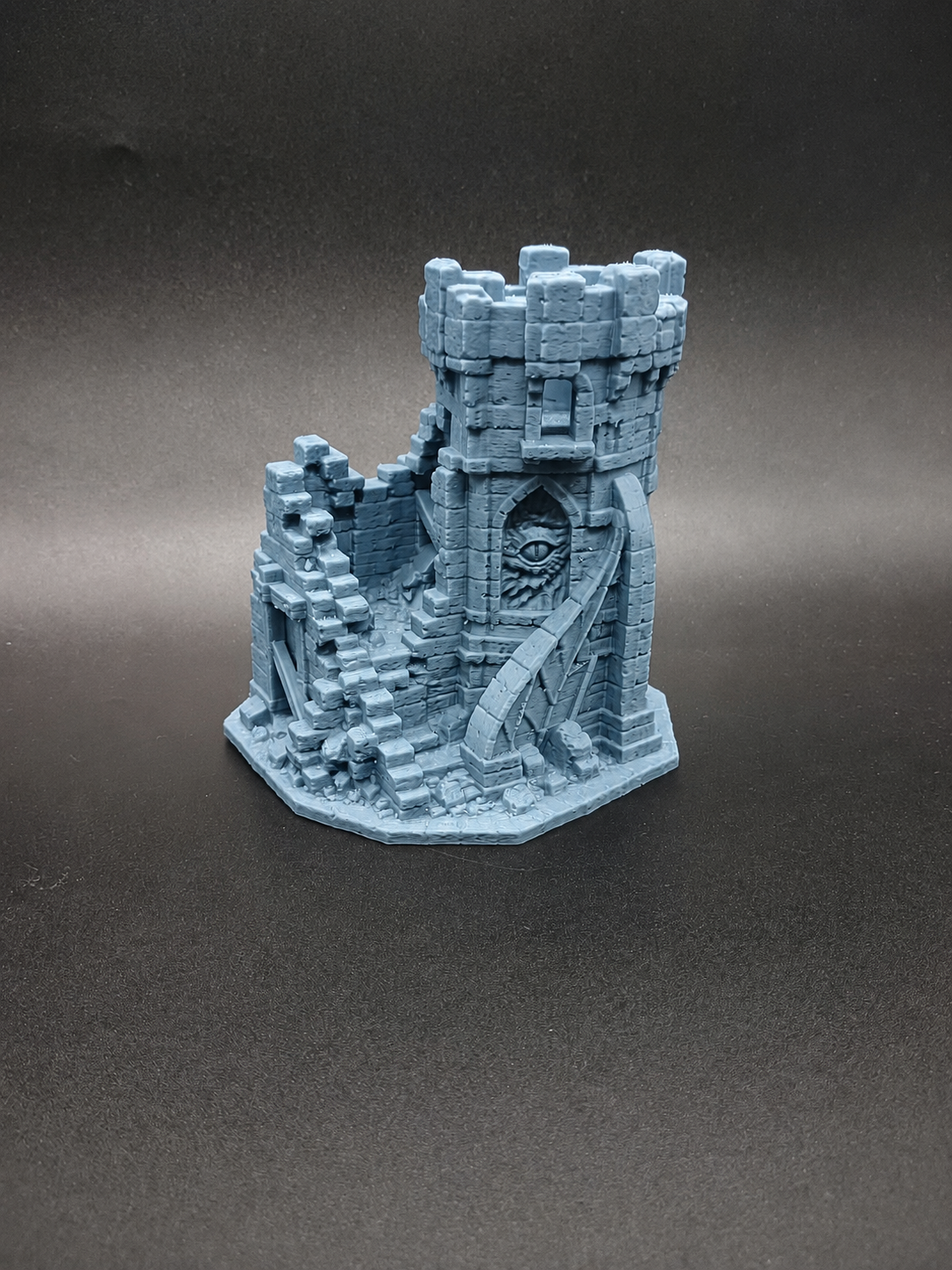 Zerstörter Drachenturm RPG Tabletop-Gelände