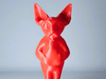 Sphynx Katze Figur
