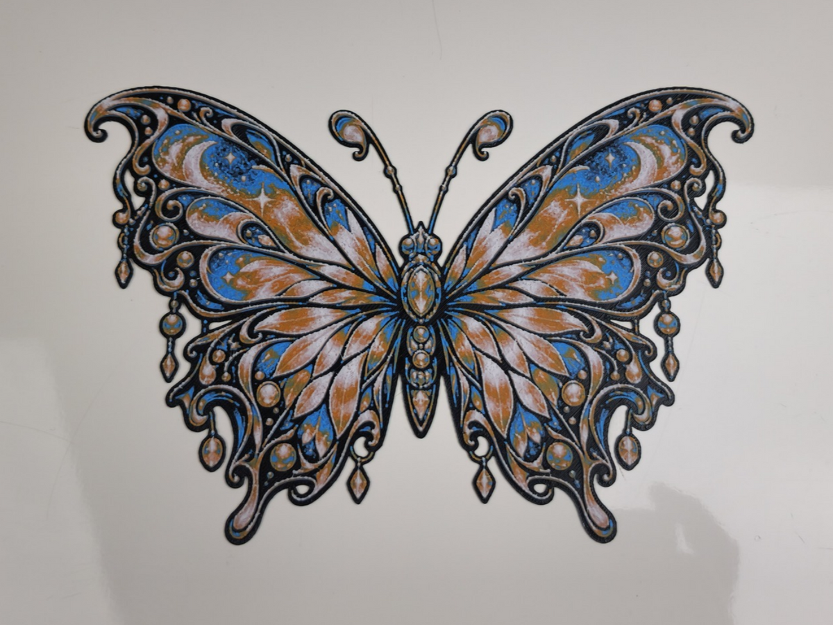 Himmlischer Schmetterling Neon Wandkunst Wandbild Wanddeko Wanddekoration