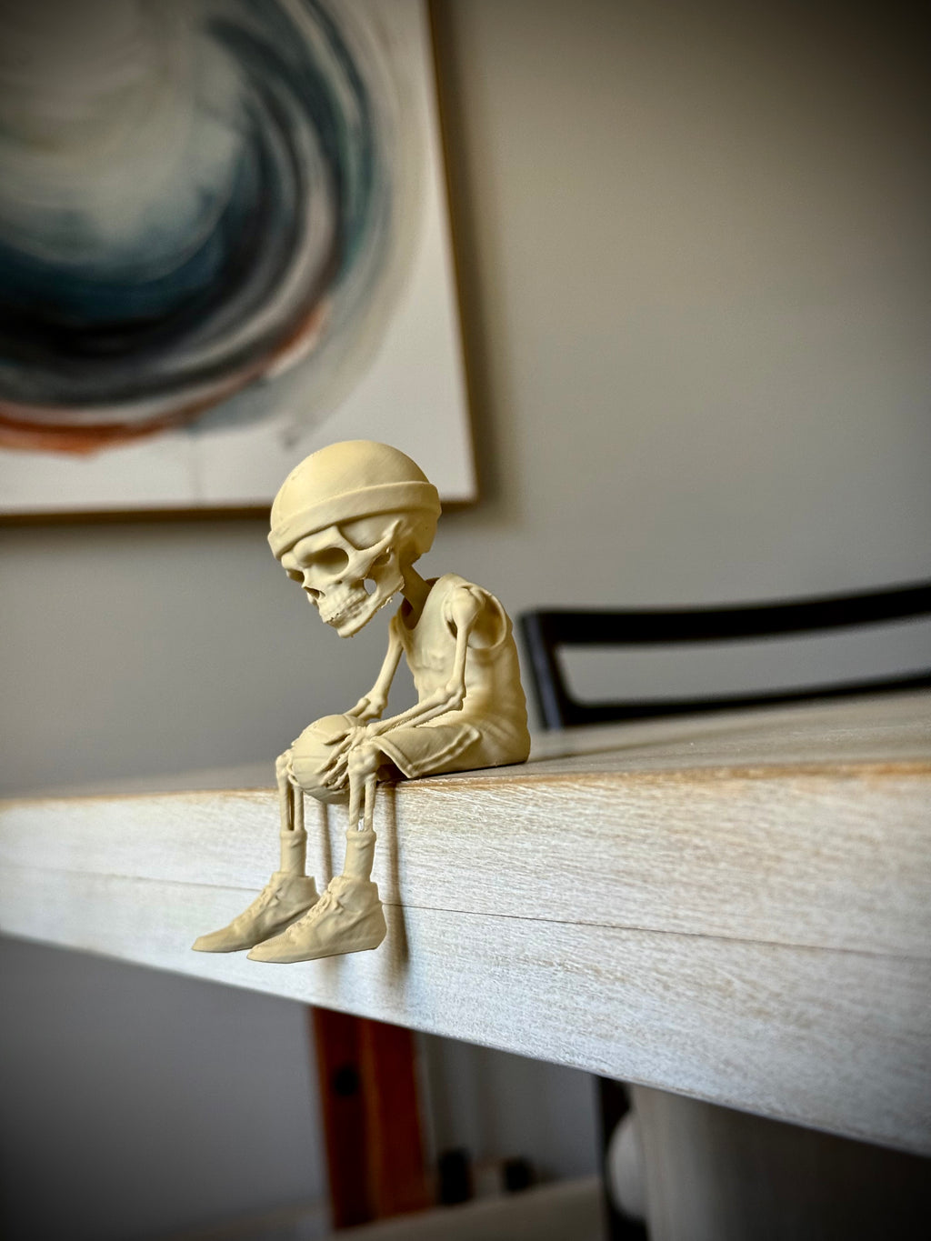 Totenkopf Kantenhocker Basketballer