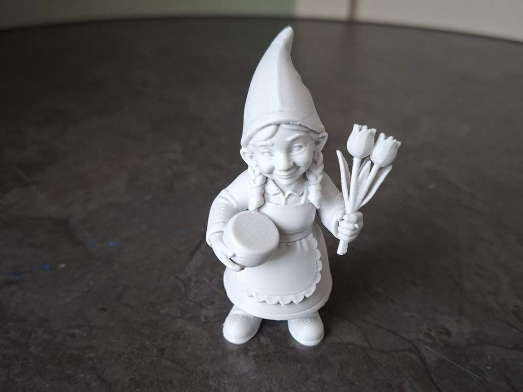 Niederländische Gnomette Figur Deko Statue Gartenzwerg Gartendeko Wichtel