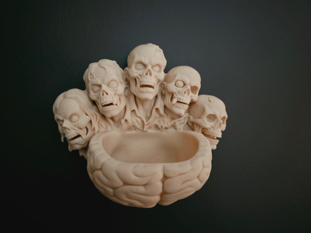 Zombie Gehirn Schale