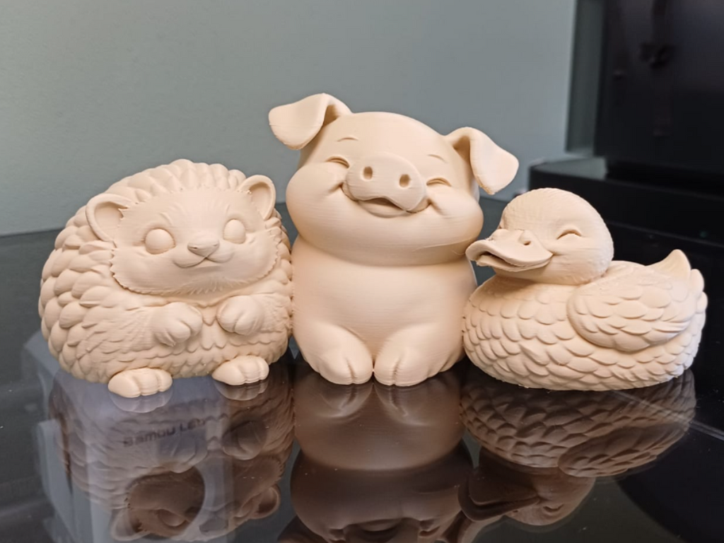 Kleine Freunde zusammen Figur Deko Statue Tierfigur Tiere Tierliebhaber