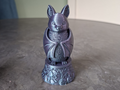 Mystische Fledermaus-Wächterfigur Deko Statue Halloween Grusel Gothic