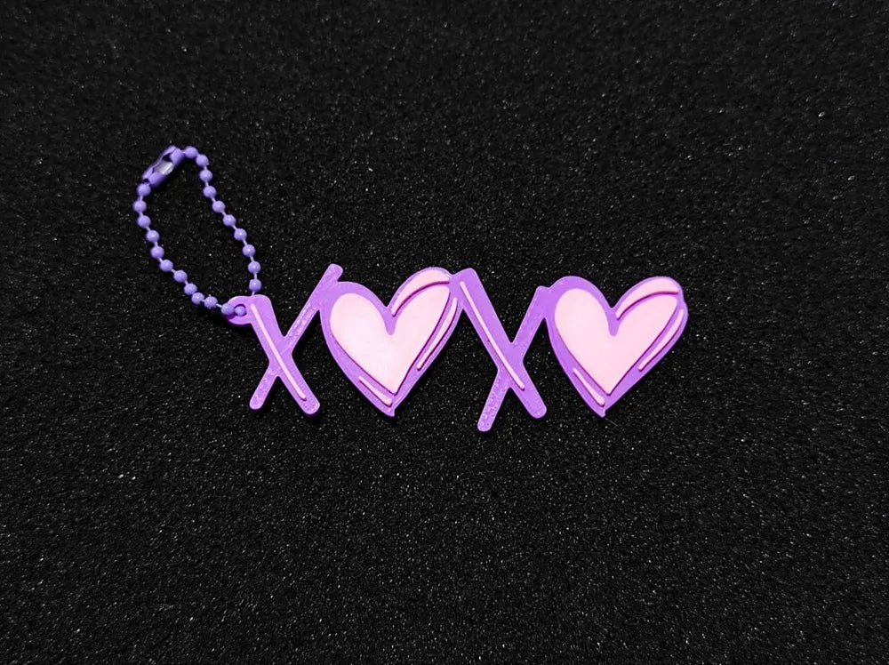 XOXO Crush Schlüsselanhänger Valentinstag Taschenanhänger Liebe Geschenk