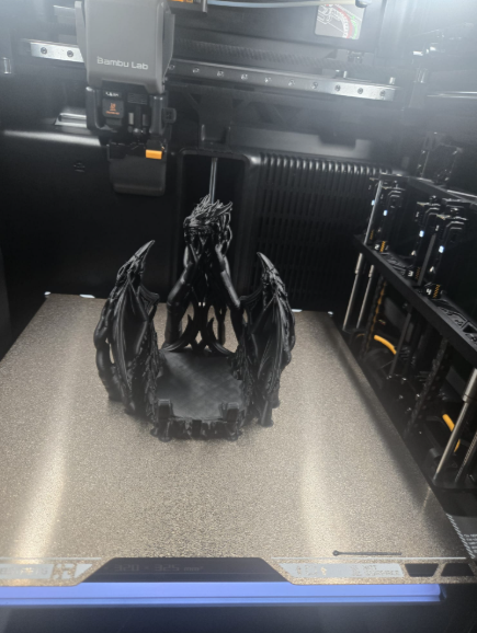 Drachen-Handyständer Gothic-Fantasy-Halterung Figur Deko Statue Skulptur