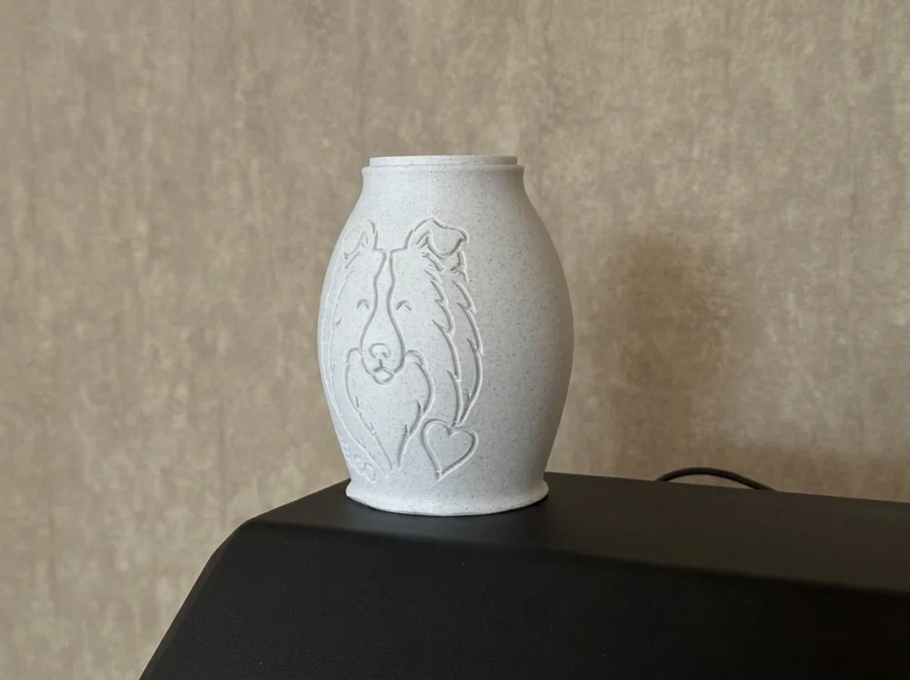 Tierurne Sheltie Linien-Design