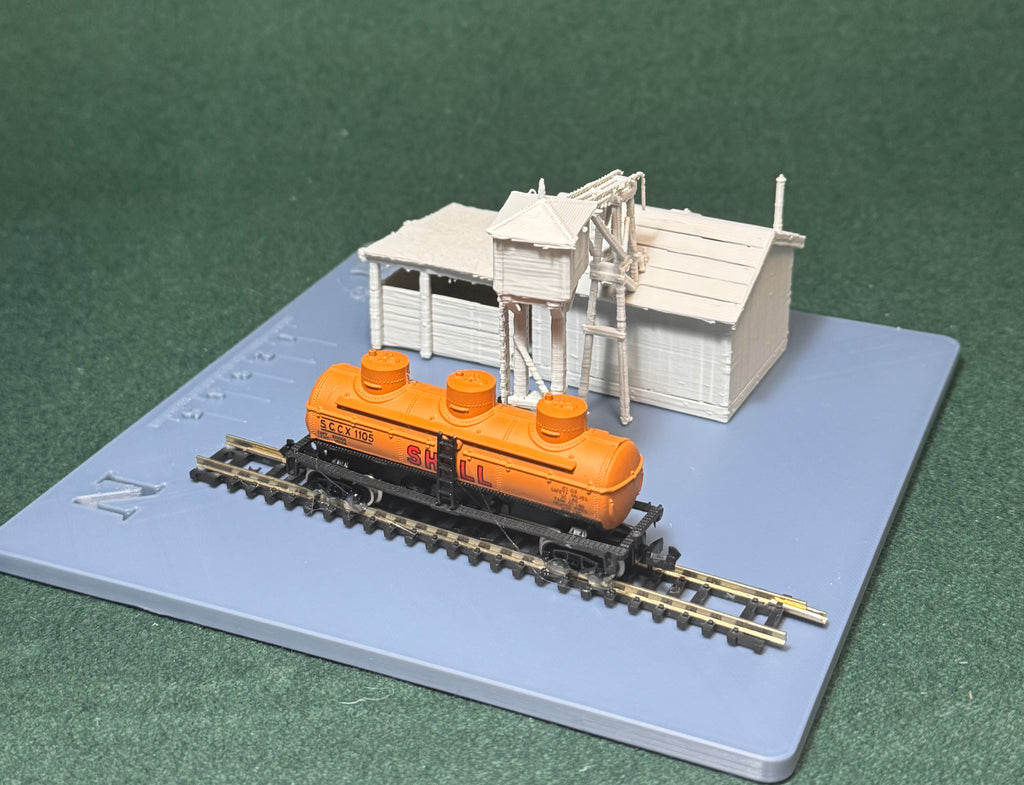 HO & N Struktur Sandlager & Turm Modelleisenbahn H0 Spur N Puppenhaus