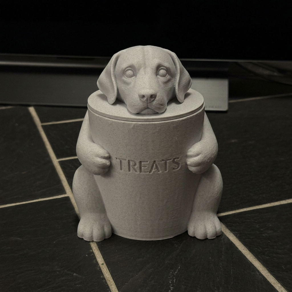 Deko-Dose Labrador mit Deckel