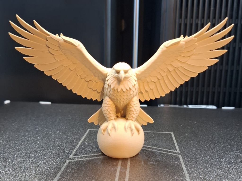 Wächter der Lüfte Adler-Skulptur Figur Deko Statue Tierfigur Tiere Vitrine