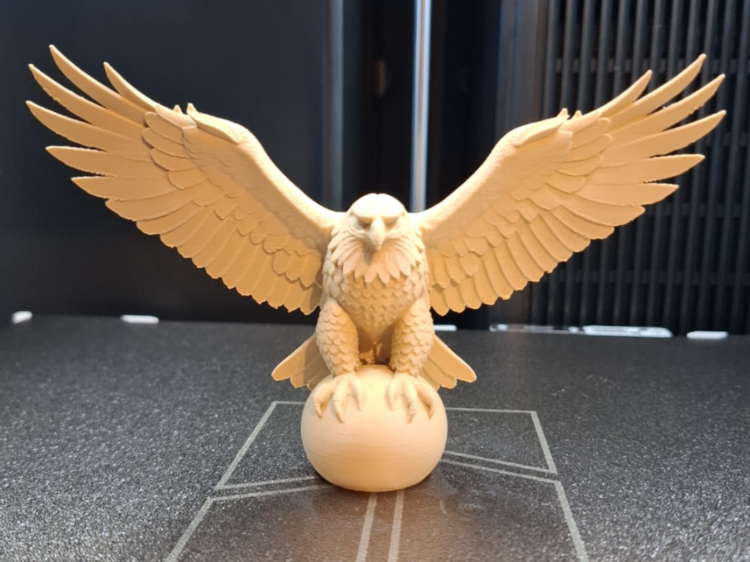 Wächter der Lüfte Adler-Skulptur Figur Deko Statue Tierfigur Tiere Vitrine