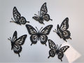 Elegante Schmetterlingssammlung 2D Wandkunst Wandbild Wanddeko Tierfigur