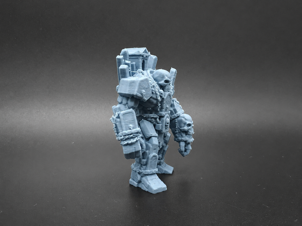 Gotischer Friedhof Steingolem Fantasy Mini RPG