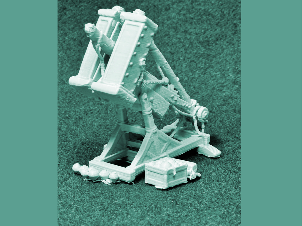 Fortgeschrittene Waffen KATAPULT 1 Miniatur Tabletop Rollenspiel Geschenk