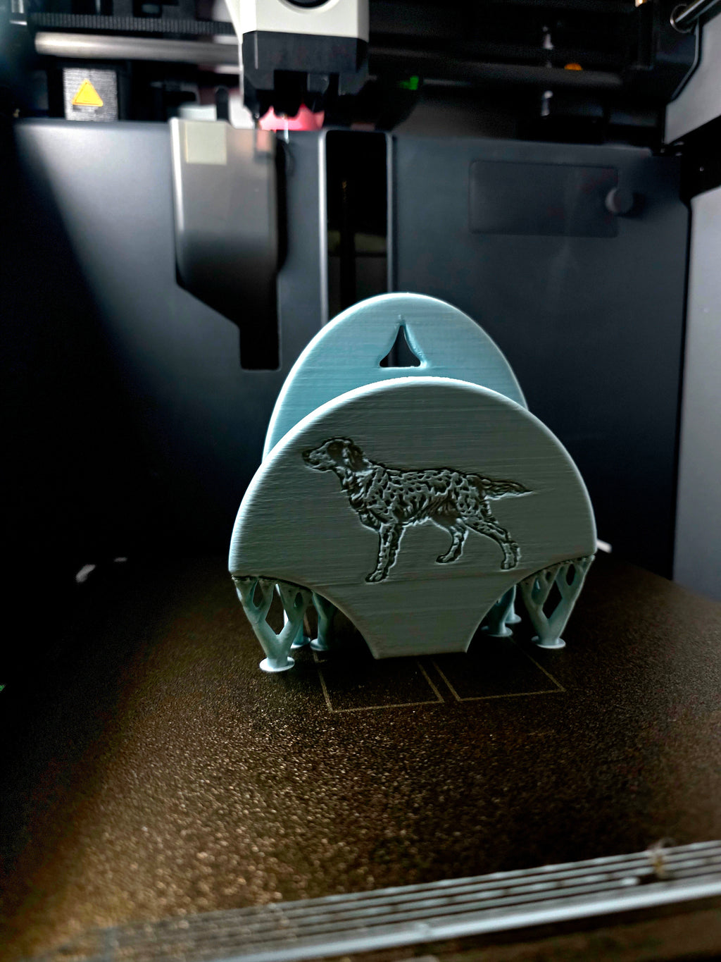 Raufußhuhn Fächer Wanddisplay