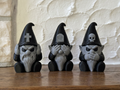 Nichts hören, sehen, sagen Figuren-Set Friedhofswichtel
