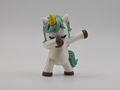 Niedliche Einhorn-Dabbing-Figur Deko Statue Fantasy Mittelalter süß Kawaii