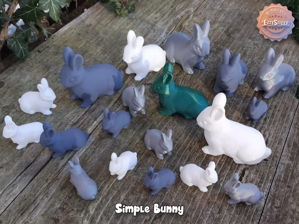 Einfacher Hase Figur Deko Statue Ostern Osterdeko Frühling Skulptur