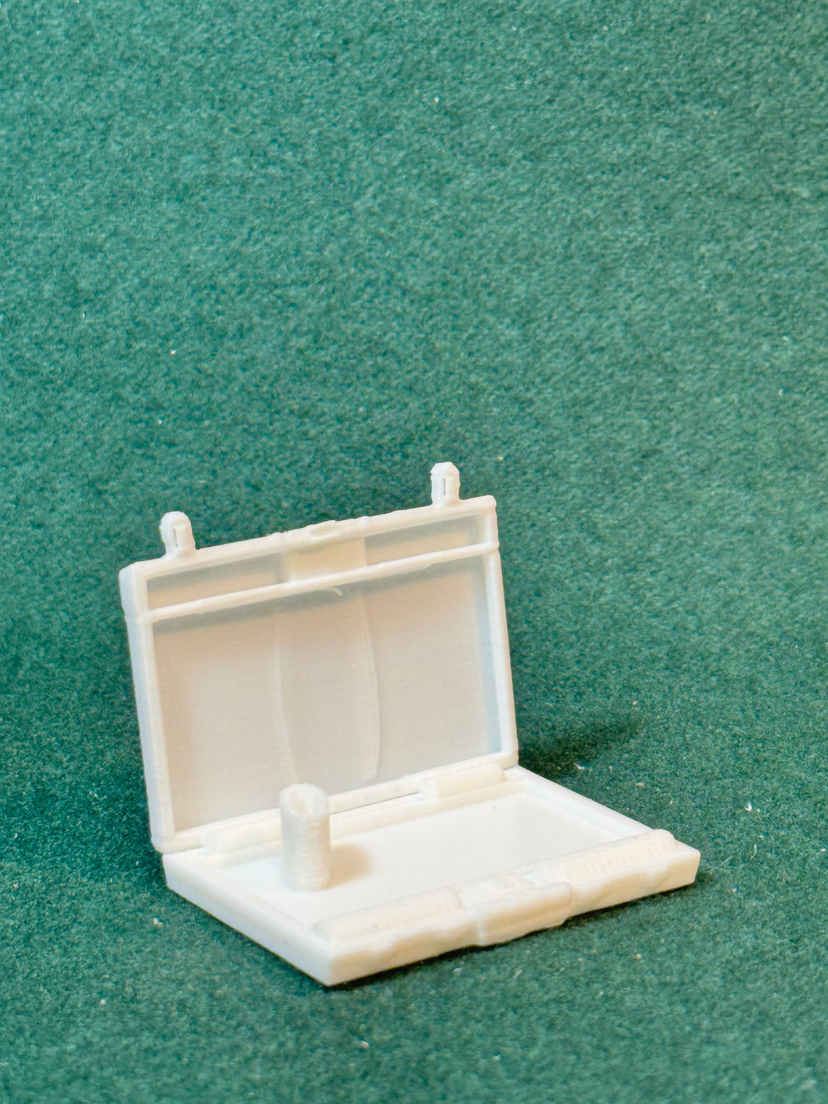 Puppenhaus Mini Backgammon aus der Viktorianischen Ära Miniatur 1:12 Möbel