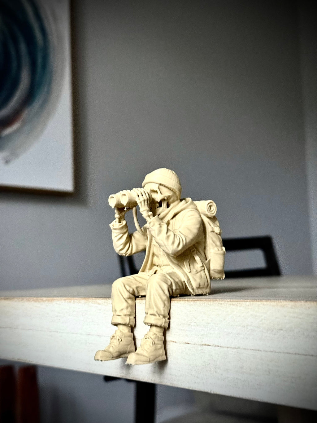 Totenkopf Kantenhocker Wanderer