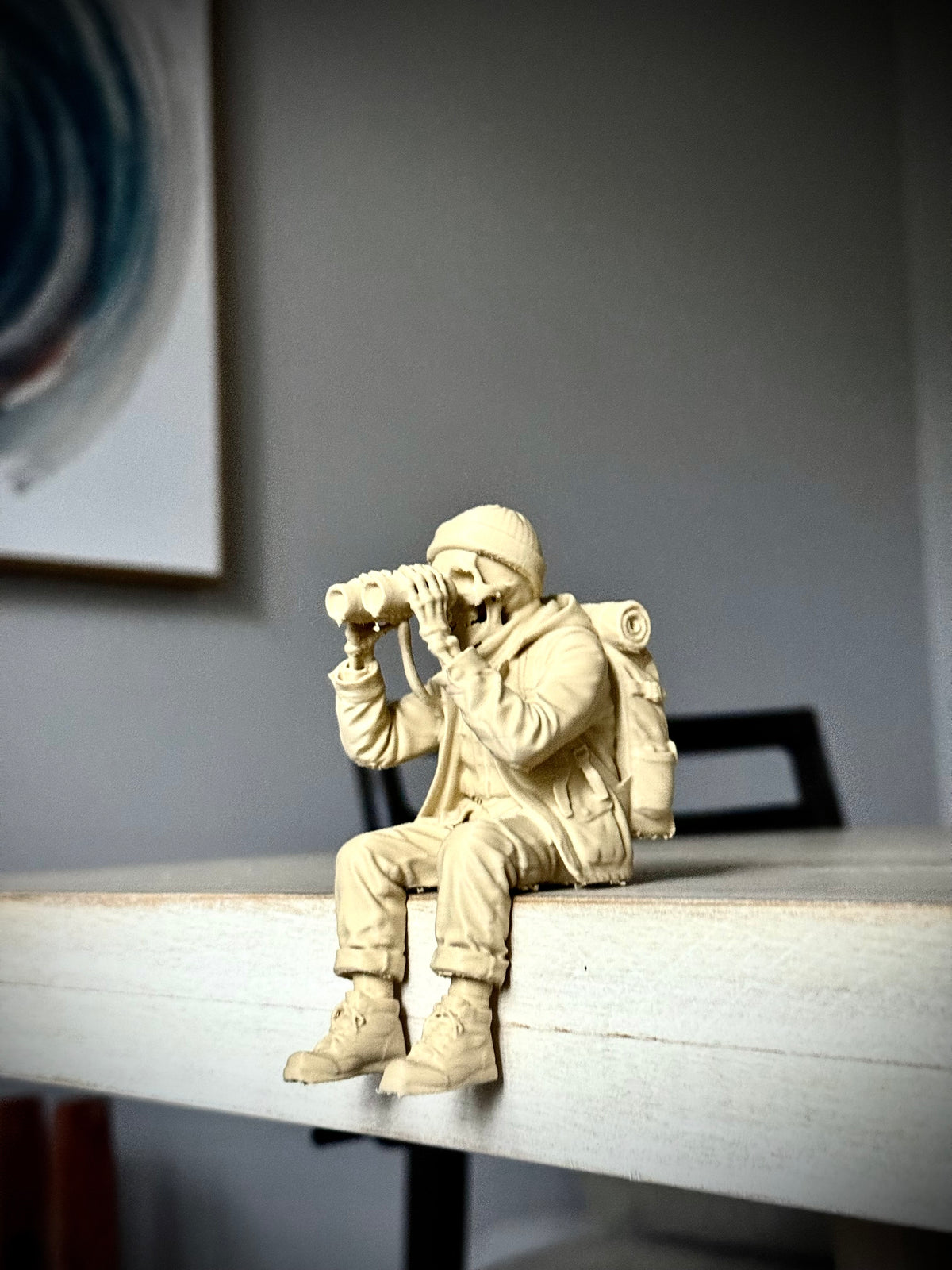 Totenkopf Kantenhocker Wanderer