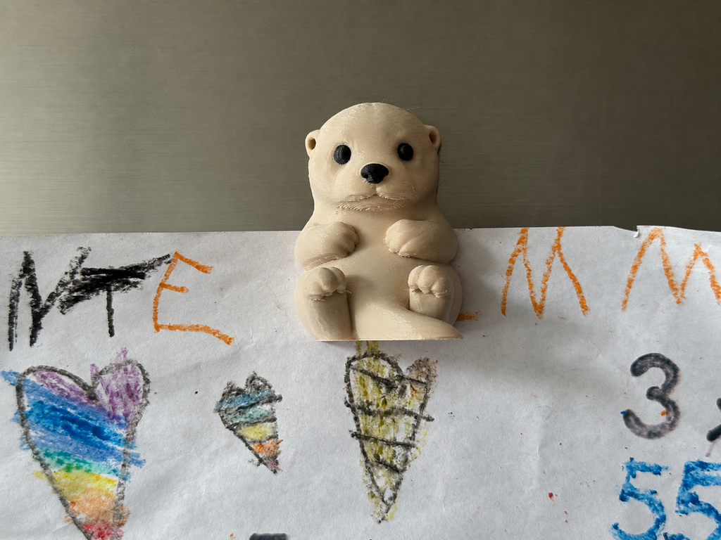 Kühlschrankmagnet Otter Deko