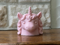 Halter für Trinkpäckchen Einhorn Variante 2