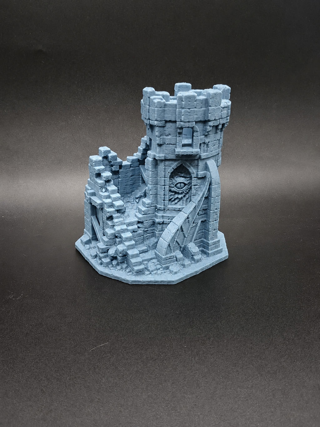Zerstörter Drachenturm RPG Tabletop-Gelände