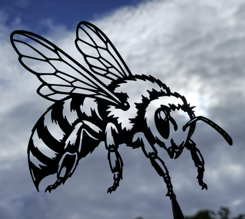 Honigbienen-Wandkunst Wandbild Wanddeko Wanddekoration Tierfigur Tiere