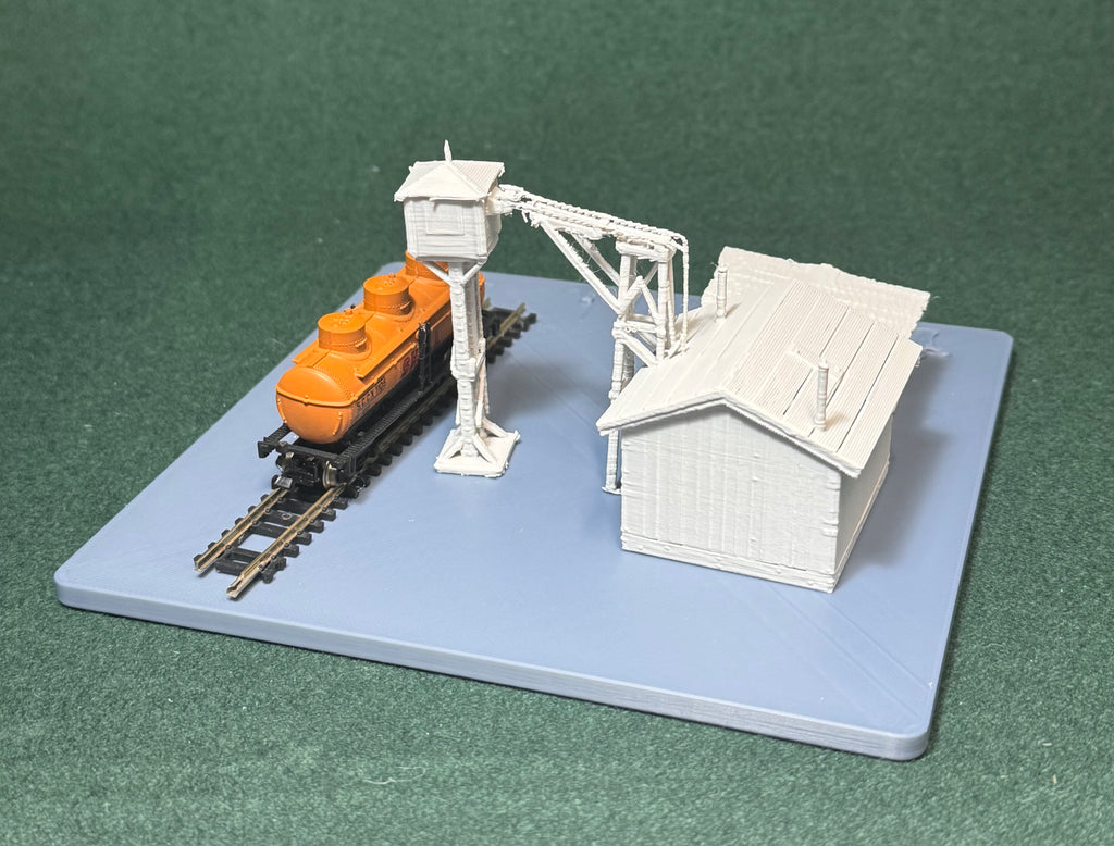 HO & N Struktur Sandlager & Turm Modelleisenbahn H0 Spur N Puppenhaus