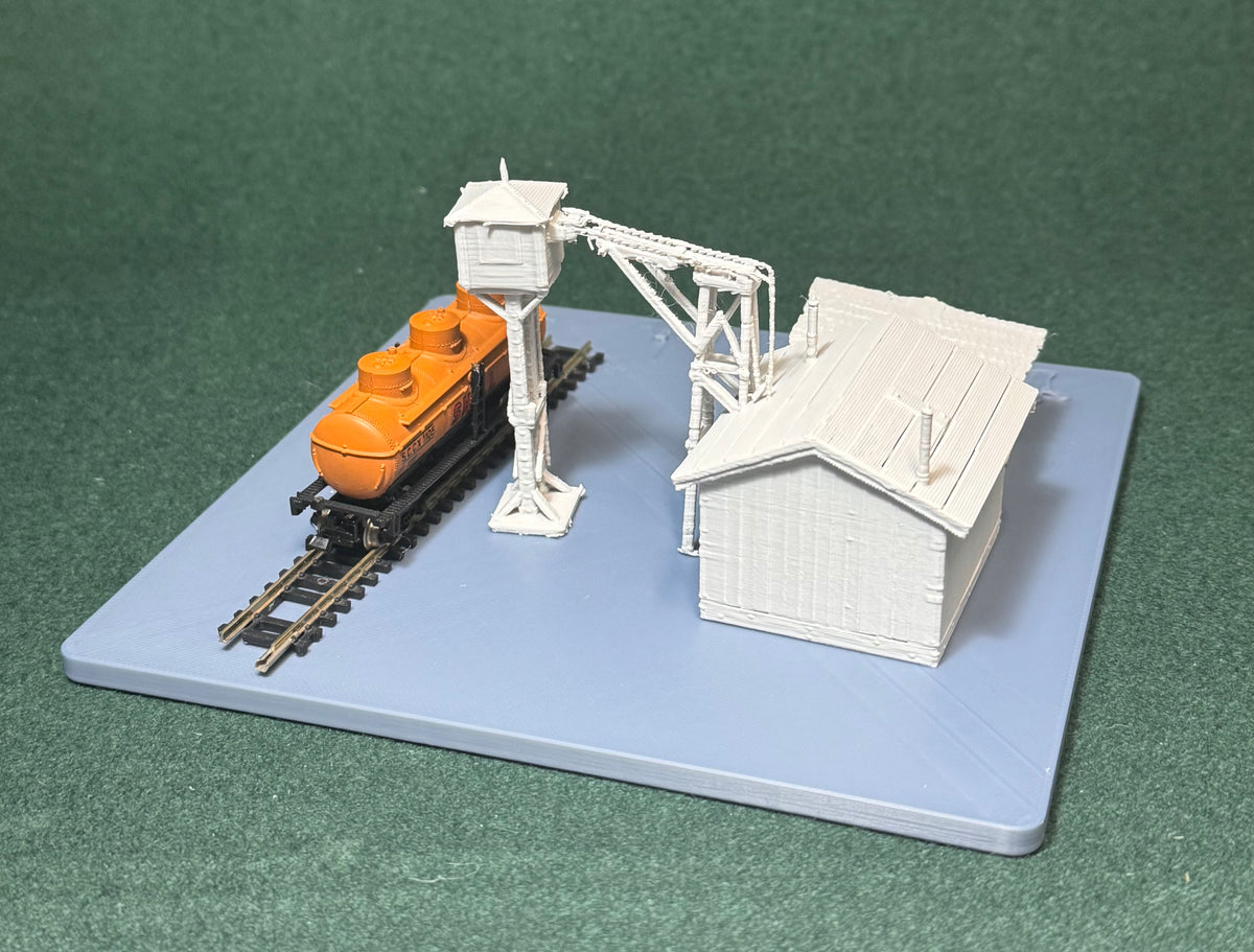 HO & N Struktur Sandlager & Turm Modelleisenbahn H0 Spur N Puppenhaus
