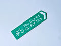 Schild Fahrradroute