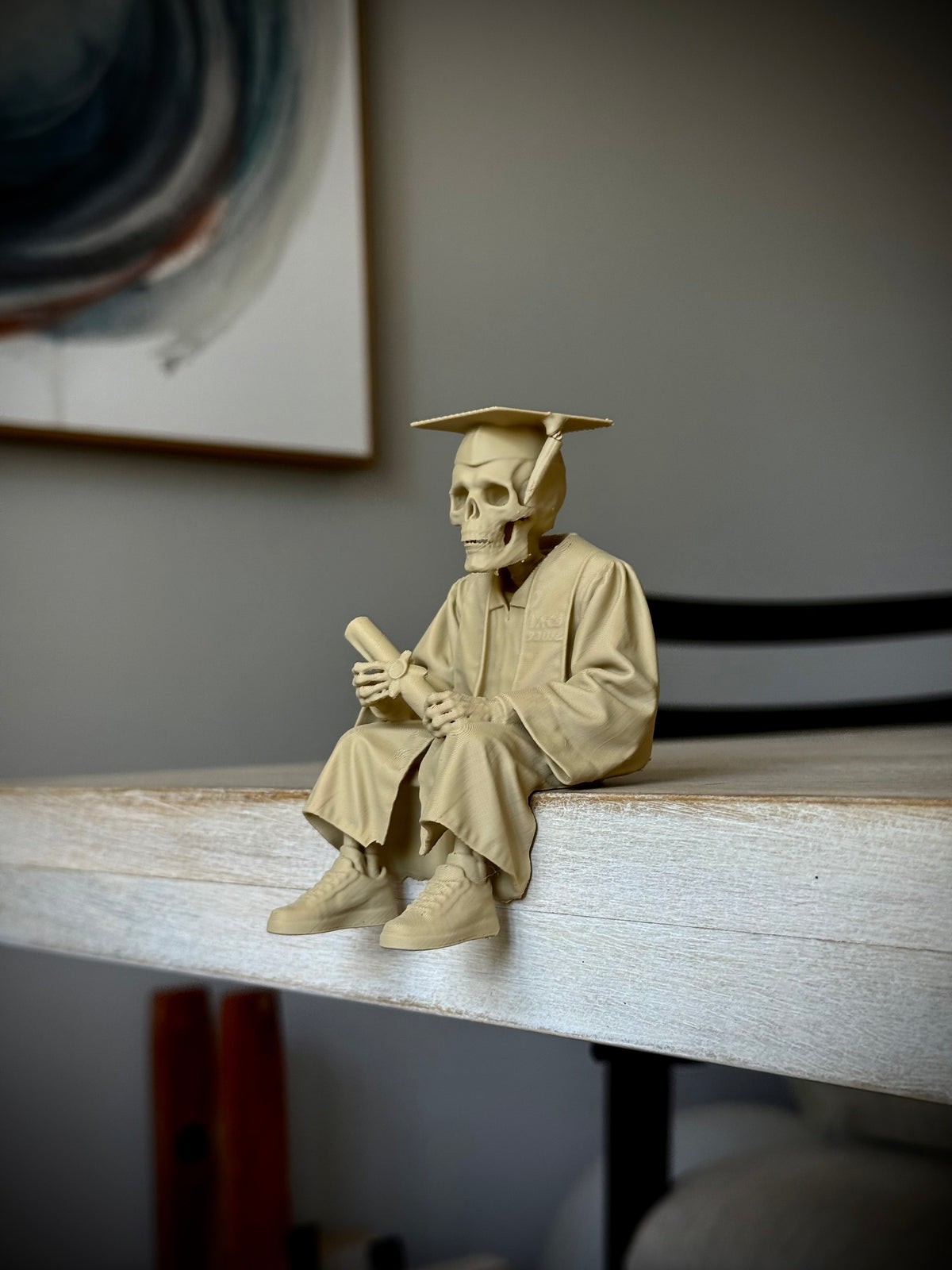 Totenkopf Kantenhocker Absolvent