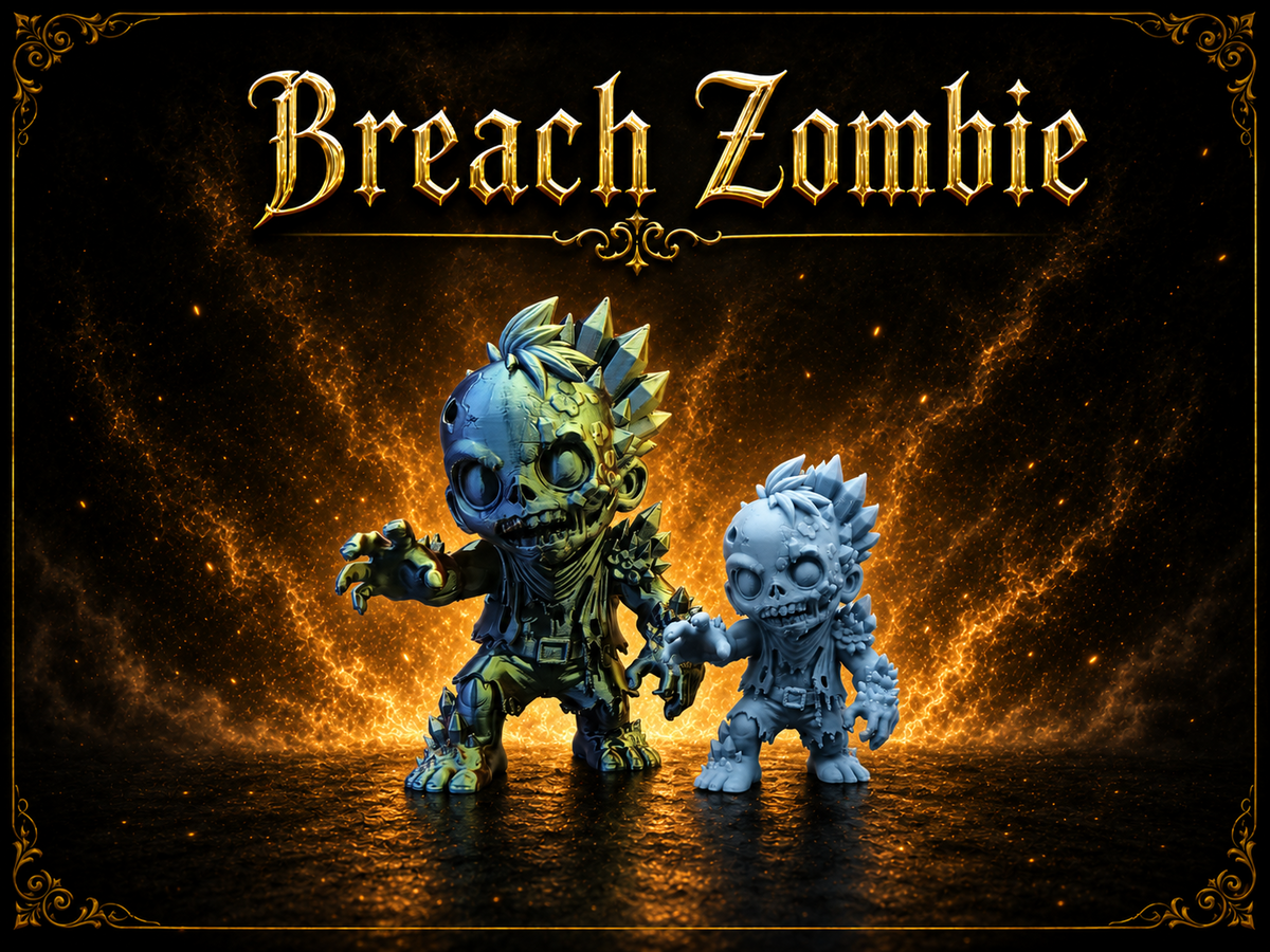 Zombie Breach Miniatur Chibi Apokalypse Monster