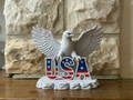 Skulptur Adler Monument USA Deko