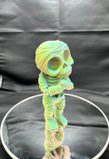 Skelett Figur entspannt Mumie