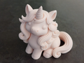 Niedliches Chibi-Einhorn Figur Deko Statue Fantasy Mittelalter Rollenspiel