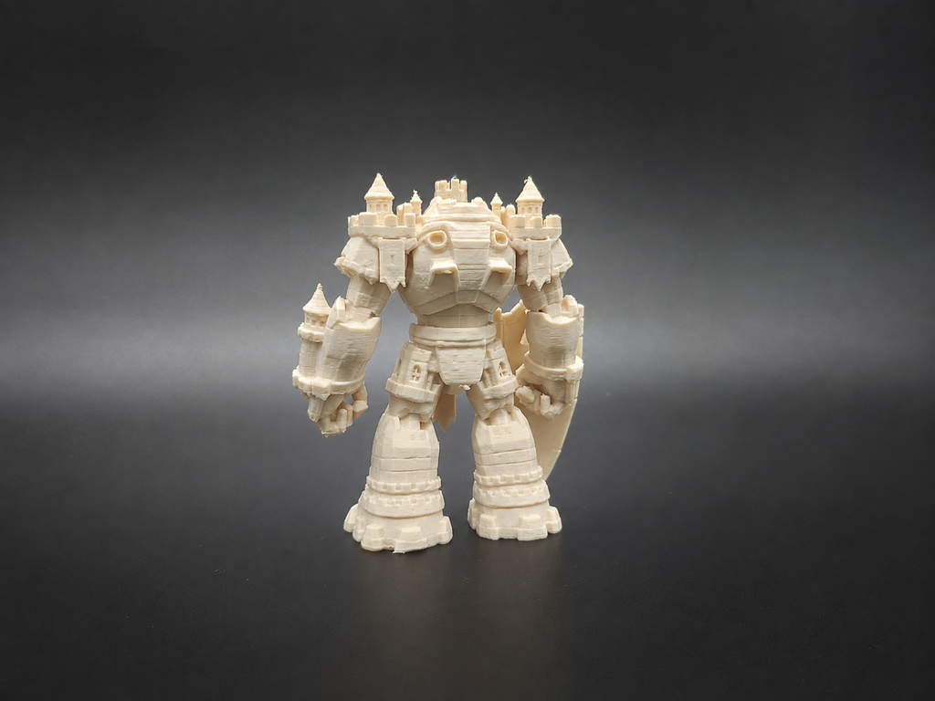 Fantasy-Burg Steingolem RPG Miniatur