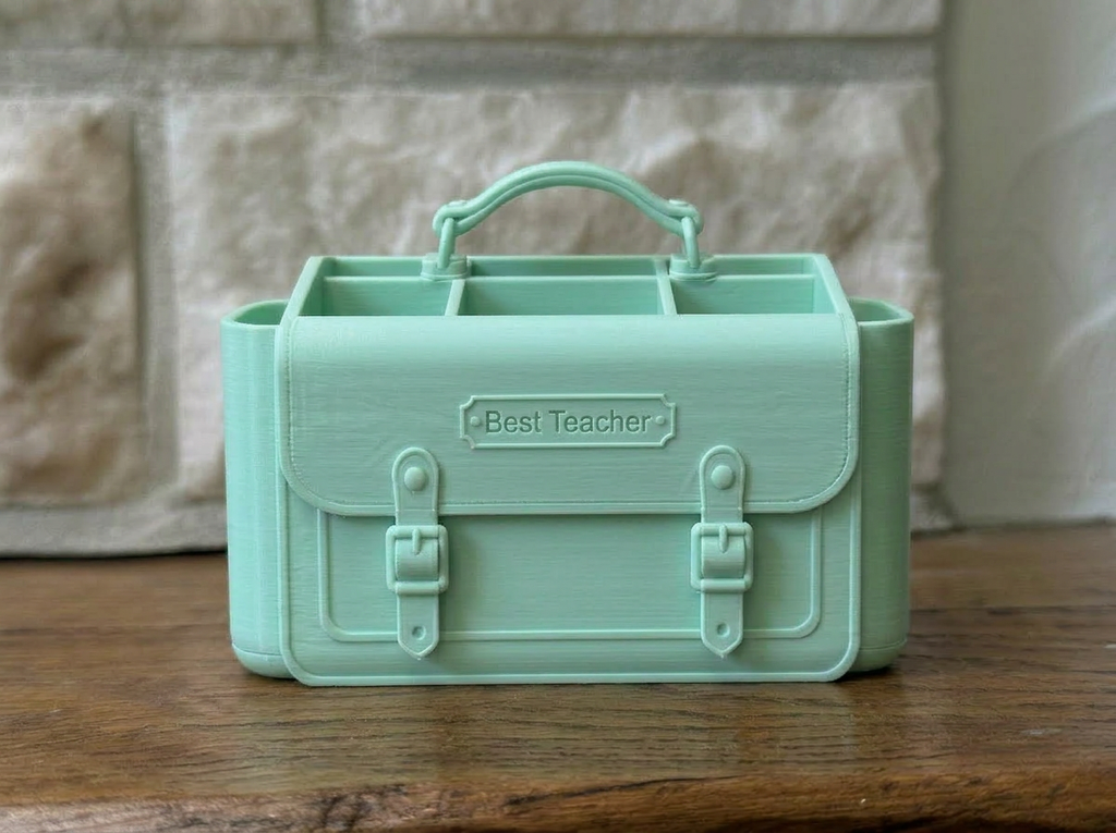 Schreibtisch-Organizer Schultasche mit Wunschtext
