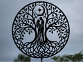 Romantischer Baum der Liebe 2D Wandkunst Wandbild Wanddeko Wanddekoration
