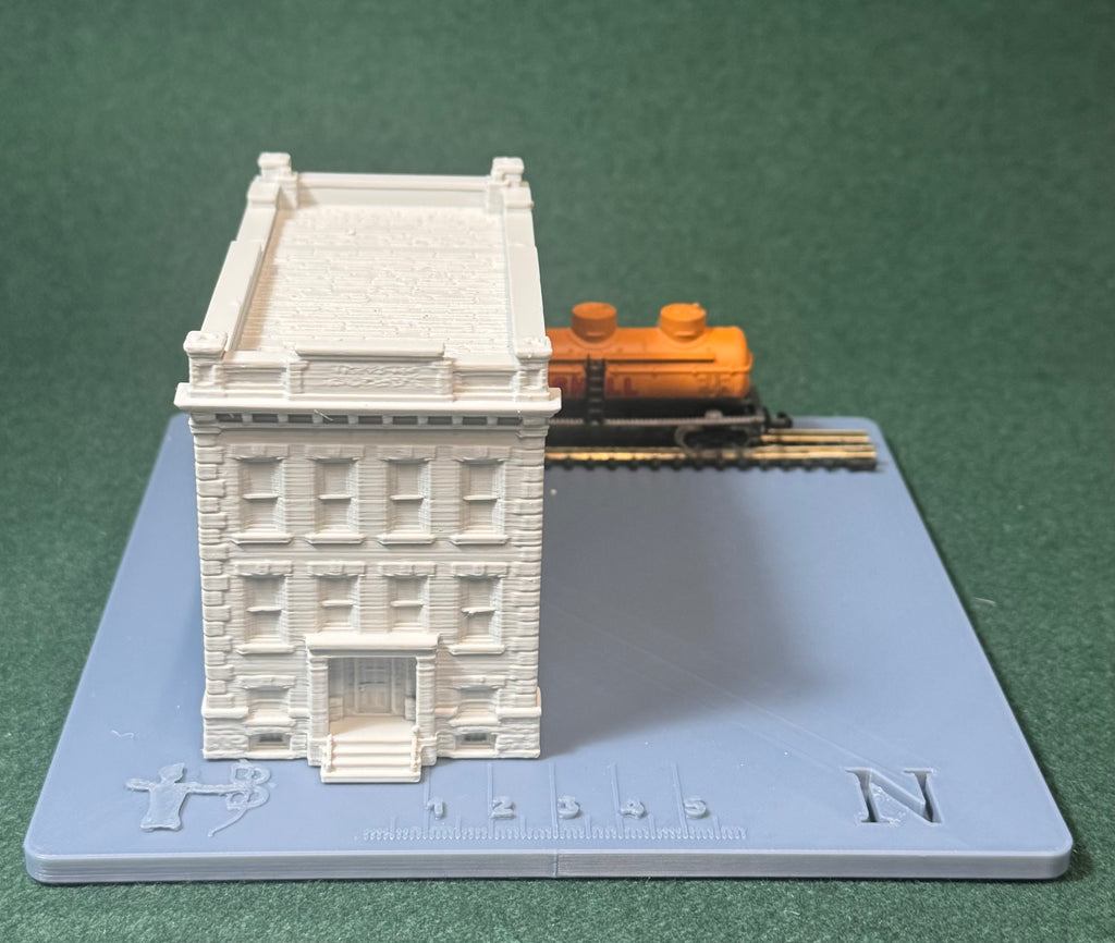 HO & N Struktur Madison Apartments Modelleisenbahn H0 Spur N Diorama