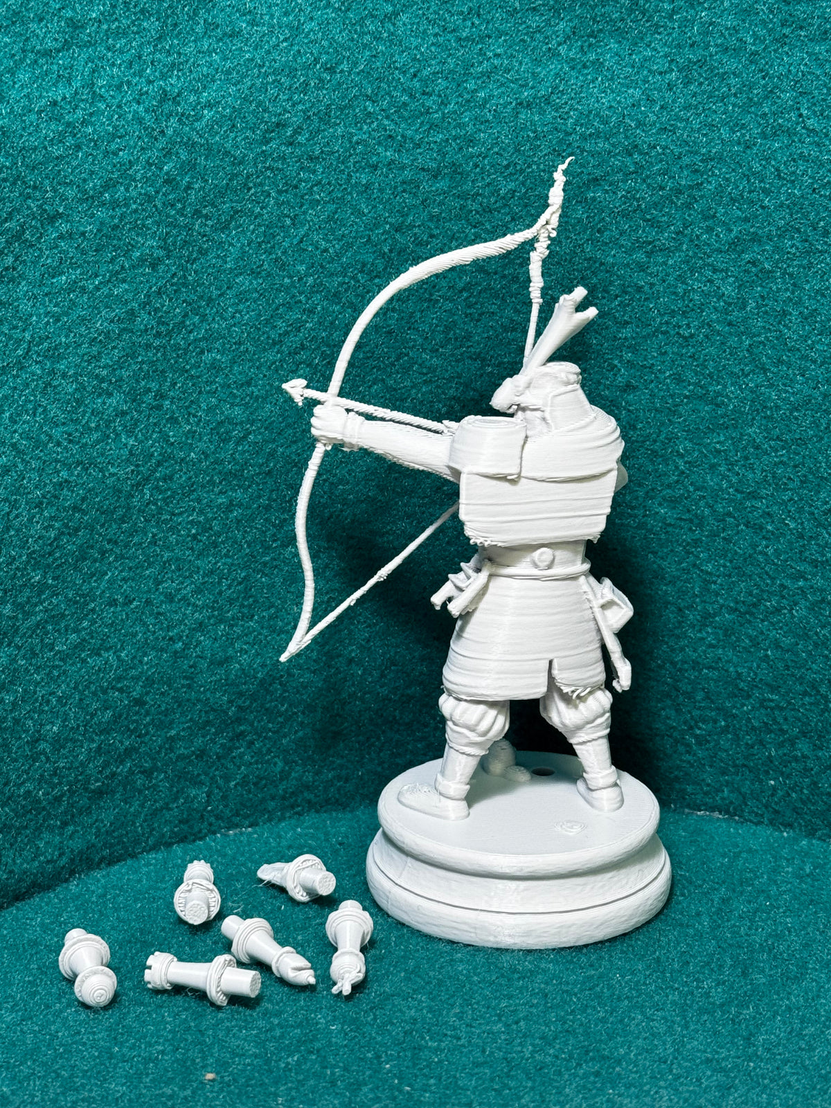 Samurai-Krieger-Schachset Schachspiel Sammlerstück Deko Geschenk