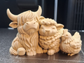 Bauernhof-Kuscheltruppe Zu süß um sie zu trennen Figur Deko Statue Ostern