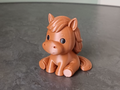 Niedliches Mini-Pferd Figur Deko Statue Tierfigur Tiere Tierliebhaber süß