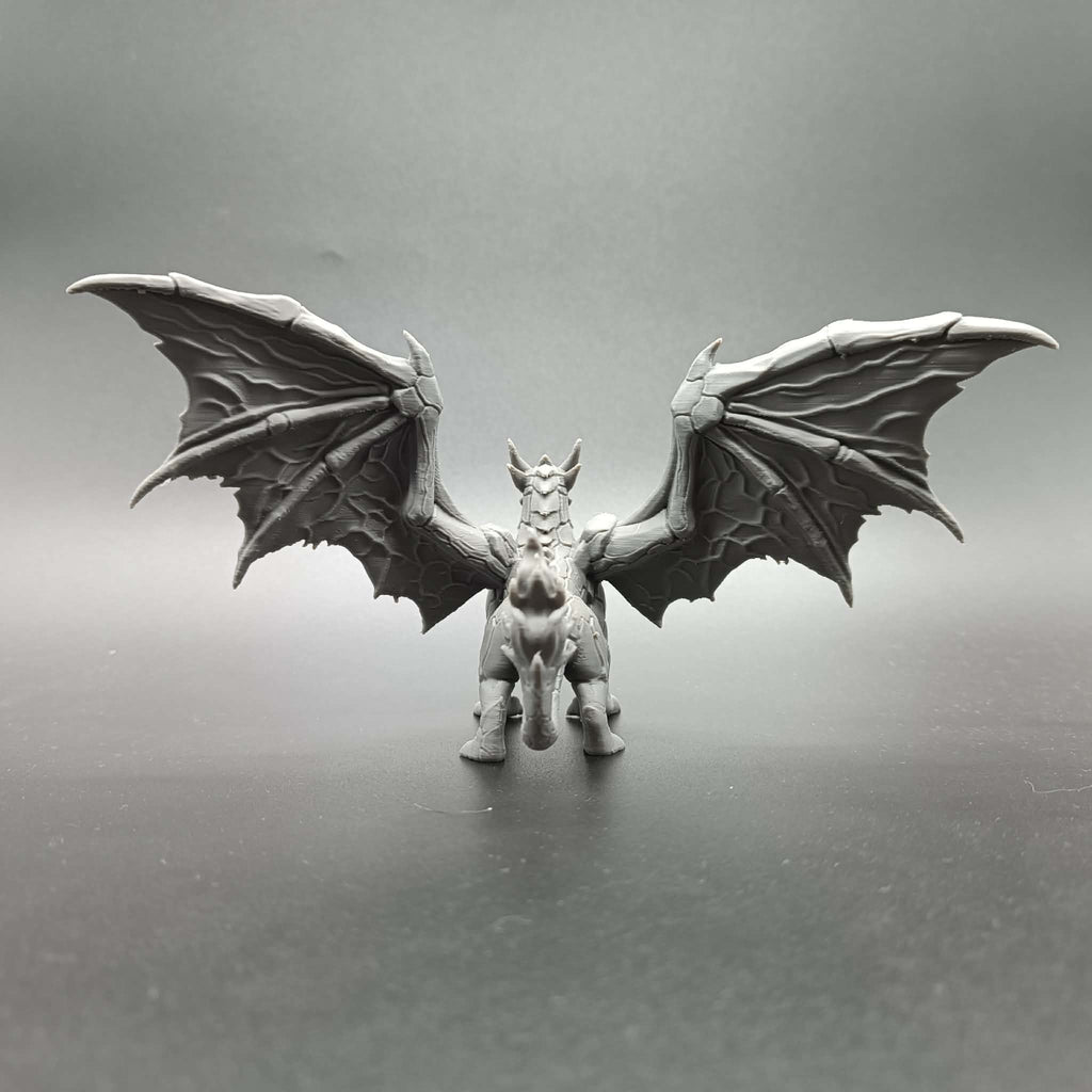 Vulkanischer Drache Figur Deko