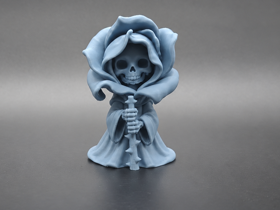 Blütenblätter des Jenseits Halloween Rosen Sensenmann Figur Deko