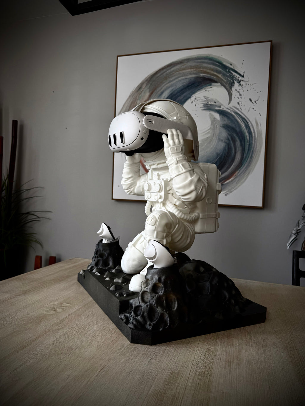Ständer für VR-Headset Astronaut