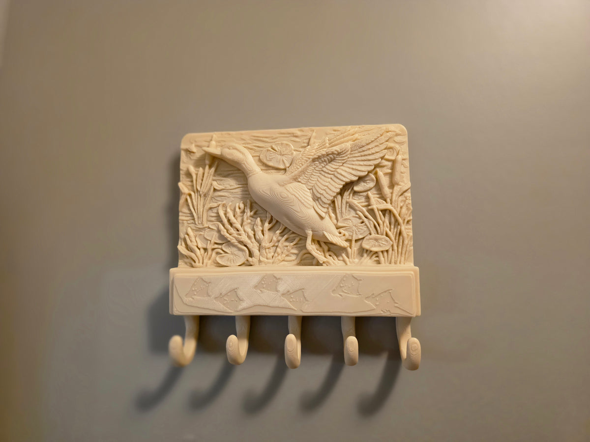 Ente Schlüsselbrett Wandhalter