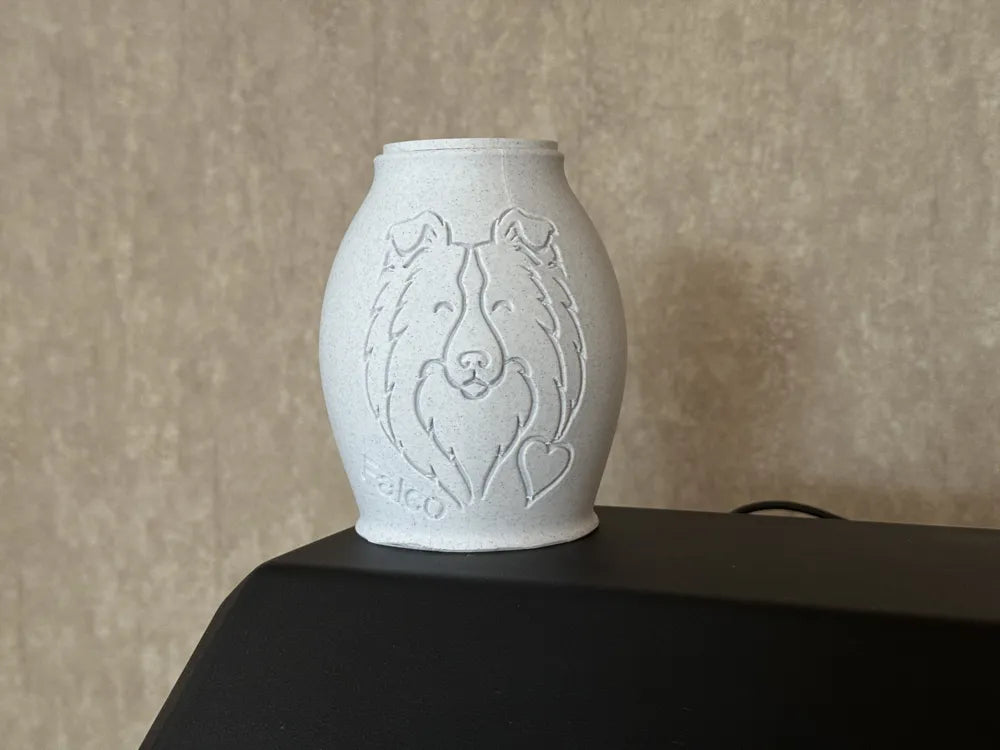 Tierurne Sheltie Linien-Design