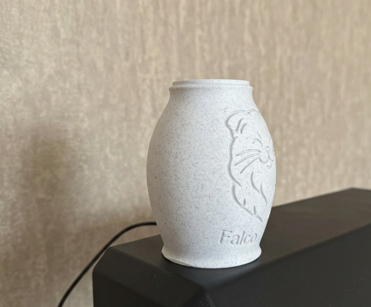 Tierurne Scottish Fold Linien-Design
